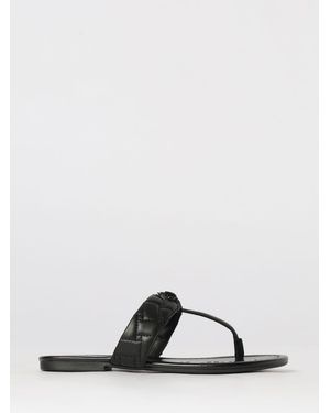 Kurt Geiger Kensington Quilted Leather Sandal - Black