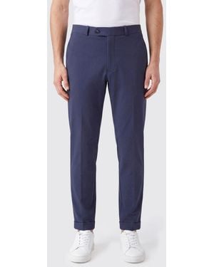 Rrd Surflex Winter Slim Fit Chino Trousers - Blue