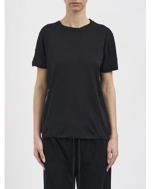 Thom Krom Cotton Blend Crewneck T-Shirt - Black