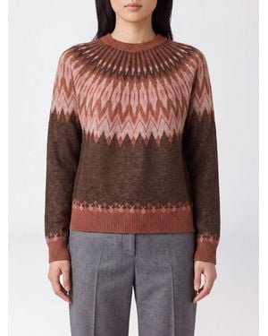 Roberto Collina Pullover Damen - Braun