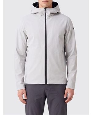 Rrd Cortavientos Con Capucha De Corte Slim En Tejido Técnico Transpirable - Gris
