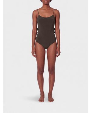 Jacquemus Polyamide One-Piece Swimsuit - Red