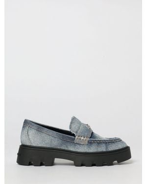 Marc Jacobs Cotton The Faded Frankie Loafers - Gray