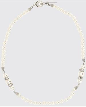 Alessandra Rich Jewel - White