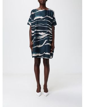 Liviana Conti Printed Kaftan Dress - Blue