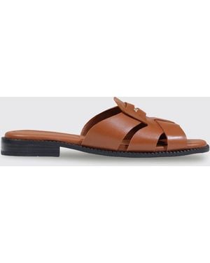 Tommy Hilfiger Mules - Brown