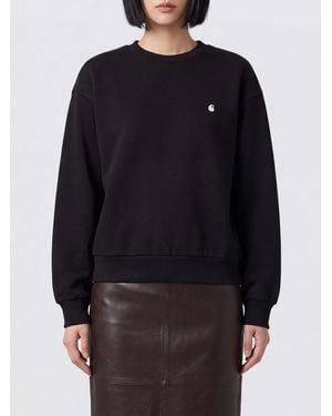 Carhartt Cotton Crewneck Sweatshirt With Embroidered Logo - Blue