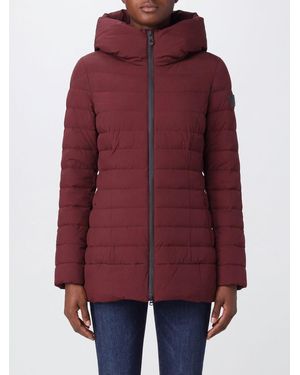 Peuterey Campbell Short Quilted Puffer Jacket With Primaloft Padding - Red