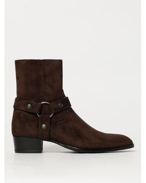 Saint Laurent Bottines Homme - Marron