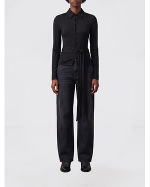 Ganni Chemise Femme - Bleu