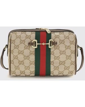 Gucci Schultertasche Damen - Natur