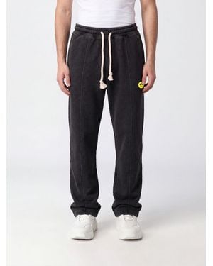 Barrow Jersey Jogging Trousers With Elasticated Drawstring Waist - Black