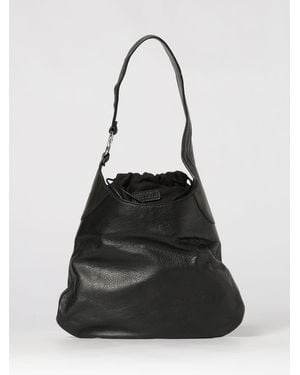 Vic Matié Vic MatiÉ Tumbled Leather Bag - Black