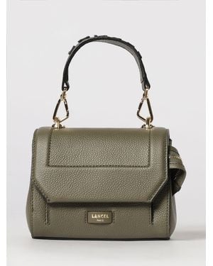 Lancel Ninon Grained Leather Bag - Gray