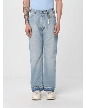 DARKPARK Jeans Straight A 5 Tasche - Blu