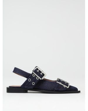 Ganni Slingback - Blu