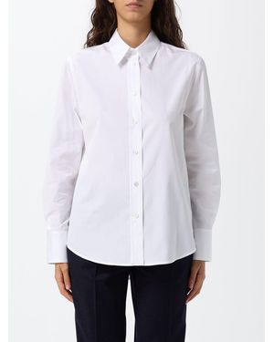 Tela Long-Sleeved Classic Collar Shirt - White