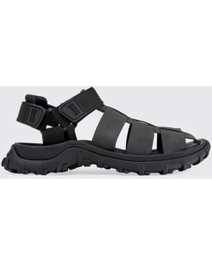 Camper Drift Trail Nubuck Sandals - White