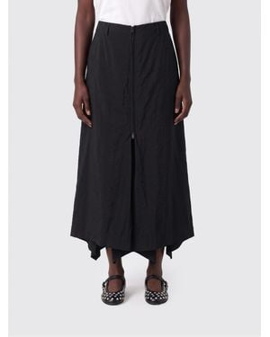 Y-3 Ut Cropped Viscose Pants - Black