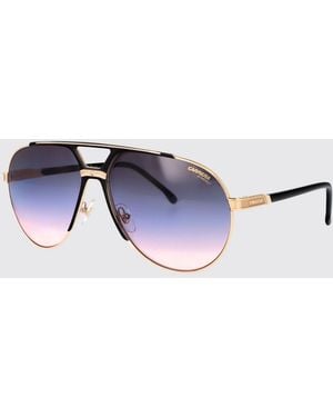 Carrera Teardrop Aviator Sunglasses With Gradient Lenses - White