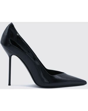 Paris Texas Lidia Patent Leather Pumps With A High Stiletto Heel - Black