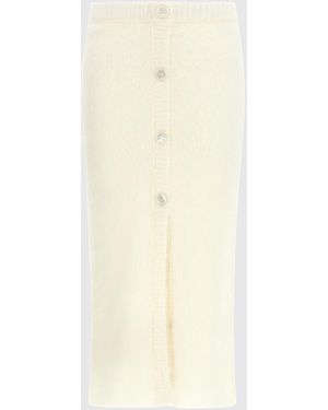 Alessandra Rich Falda Mujer - Blanco