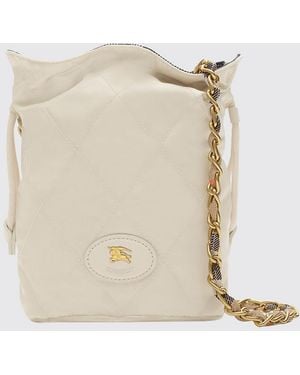 Burberry Quilted Nylon Bag - Natural