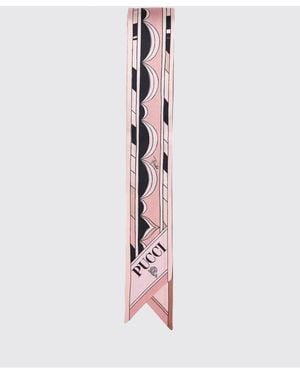 PUCCI Printed Silk Foulard - White