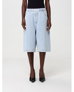 Entire studios Pantalones Cortos De Denim - Azul