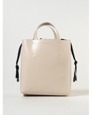 Marni Schultertasche Damen - Natur