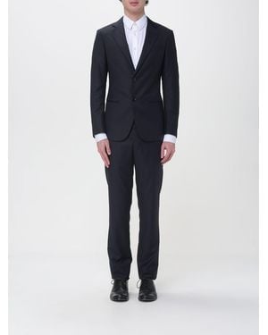 Giorgio Armani Cashmere And Wool Suit - Blue