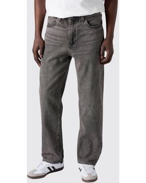 Levi's 568 Straight Leg Jeans - Gray