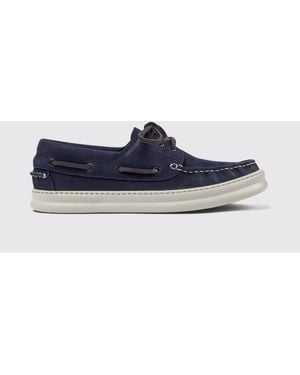 Camper Runner Suede Boat Loafers - Blue