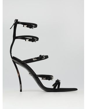 Versace Sandal In Satin - White