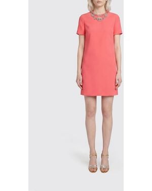 Valentino A-Line Mini Dress - Pink