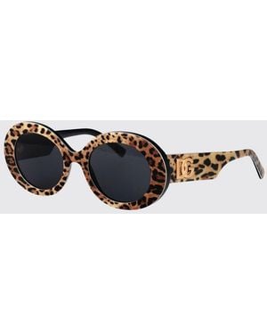 Dolce & Gabbana Lunettes De Soleil Femme - Blanc