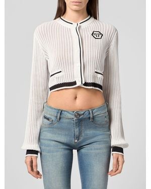 Philipp Plein Cardigan - Grey
