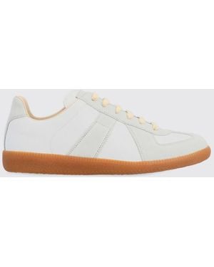 Maison Margiela Trainers Replica Calf Leather Trainers - White