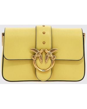 Pinko Shoulder Bag - Yellow