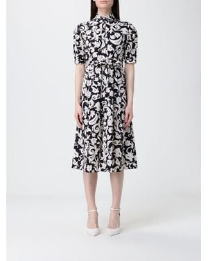 Liu Jo Printed Cotton Dress - White