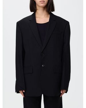Phoebe Philo Oversized Einreiher-Blazer Aus Reiner Wolle Mit Einknopfverschluss - Blau