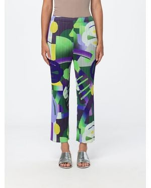 Pleats Please Issey Miyake Trousers - Green