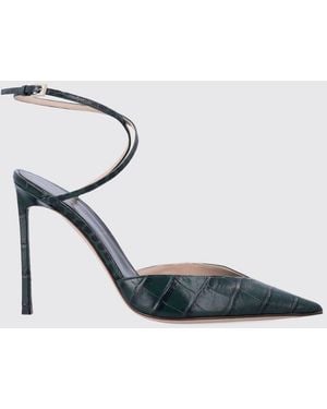 Tom Ford Escarpins Selen En Cuir Effet Croco Avec Talon Aiguille Et Bride - Vert