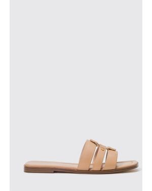 Twinset Leather Mules - Multicolour
