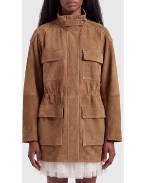 Brunello Cucinelli Suede Jacket - Brown