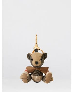 Burberry Thomas Cashmere Keychain - Natural