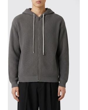 Rick Owens Hooded Cardigan - Gray