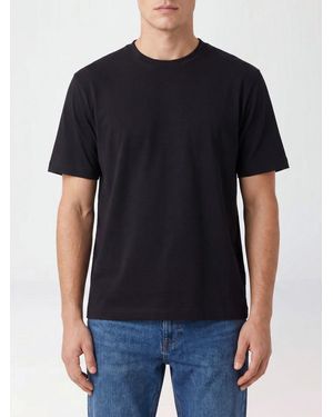 Circolo 1901 Short-Sleeved Stretch Cotton Jersey Crewneck T-Shirt - Black