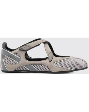 The Attico Floor 01 Mary Jane Ballerina Flats - White