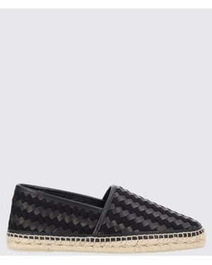 Castañer Suede Pablo Espadrilles With Woven Jute Midsole And Rubber Sole - White